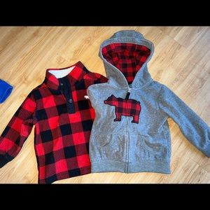 Carters toddler boy size 18month jacket set